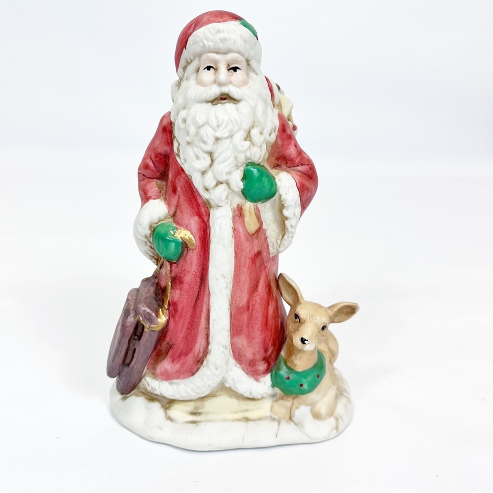 VTG Target Musical Santa W/Deer “Santa Claus Is Coming To Town”